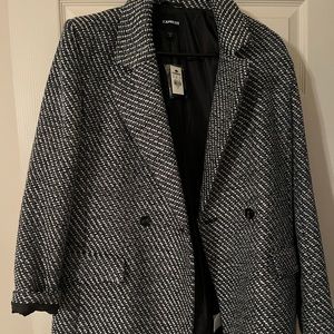 New with tags Express herringbone coat